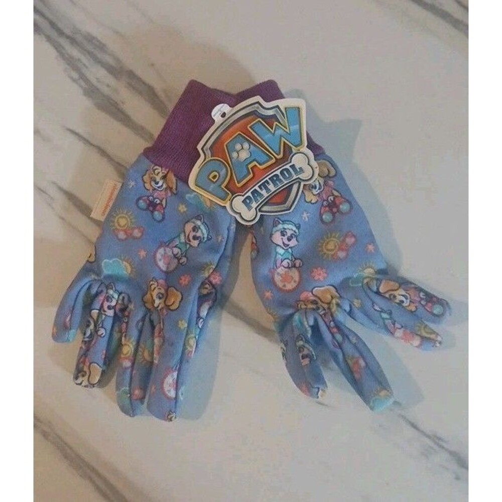 Toddler Size Paw Patrol Gardening Gloves - New